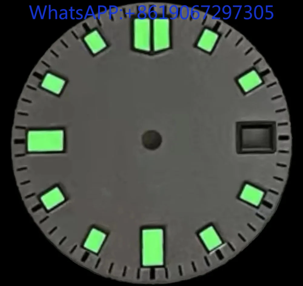 Sunburst MOP الملمس ساعة الطلب مناسبة ل NH35/36/4R الحركة التلقائية وزارة الدفاع أجزاء nh35 حالة الأخضر لوم الساعات للرجل