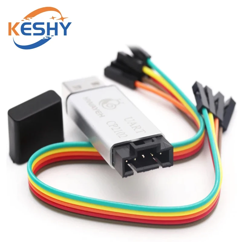 Alüminyum kabuk CP2102 USB 2.0 TTL UART Modülü 5Pin Seri Dönüştürücü STC FT232 Modülünü Değiştirin desteği 5v/3.3v