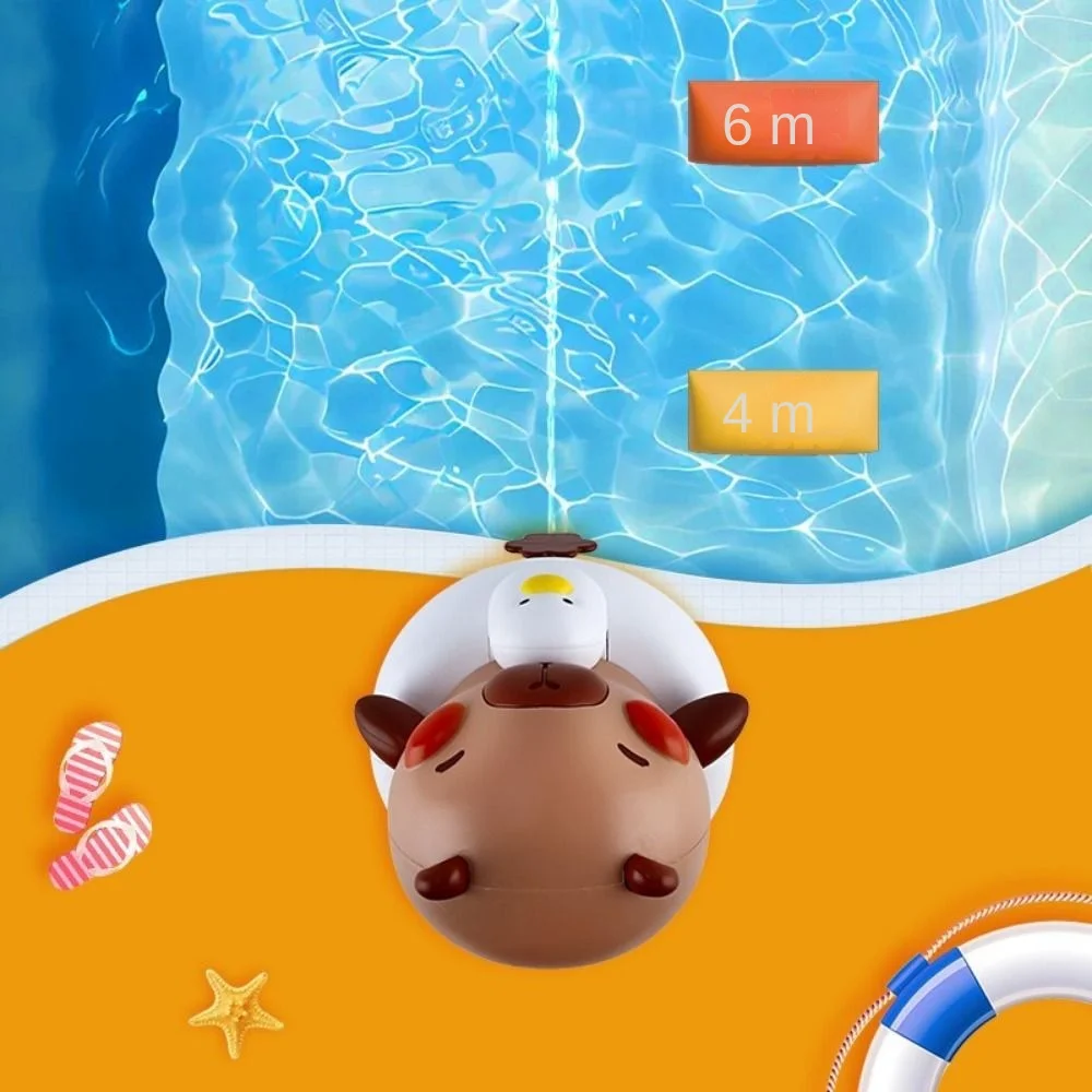 Capybara – jouets de pulvérisation d'eau pour animaux marins, fontaine de bain portative en plastique, arroseur de Festival mignon à pression d'eau