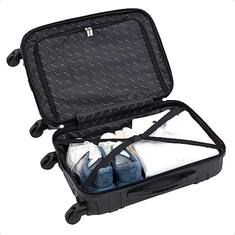 20 Astral Hardside CarryOn Lage Preto