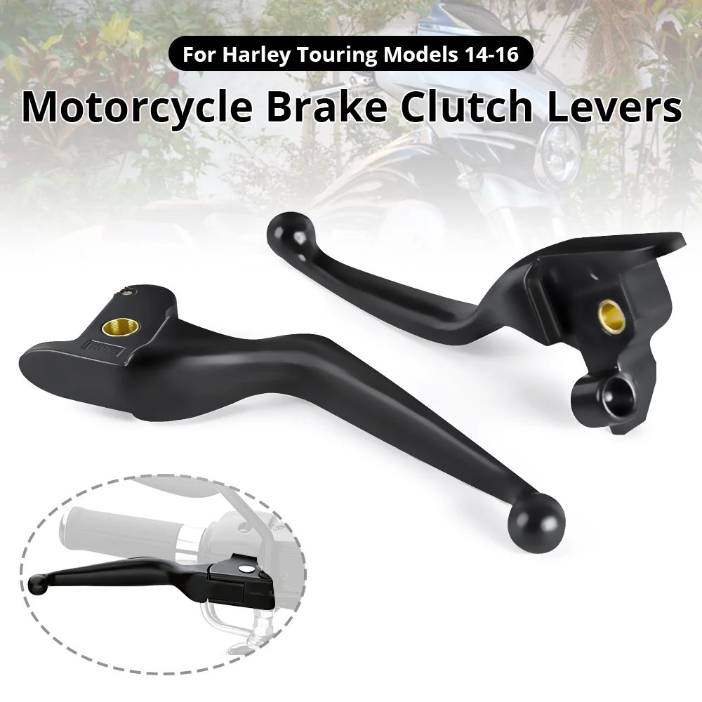 Motorcycle Hand Control Brake Clutch Levers for Harley Touring Electra Glide Street Glide Road Glide Road King CVO 2014-2016