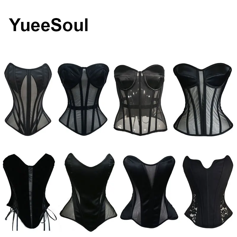 Mesh Transparent Tube Top 2026 Summer New Party Club Wedding High Street Gothic Crop Tops Solid Sleeveless Slim Sexy Women Tops