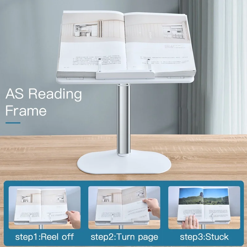 Portable Height Reading Desk Laptop Stand Multifunction Adjustable Folding Low Tables Suitable for Use on Floor Sofa Bed Desk