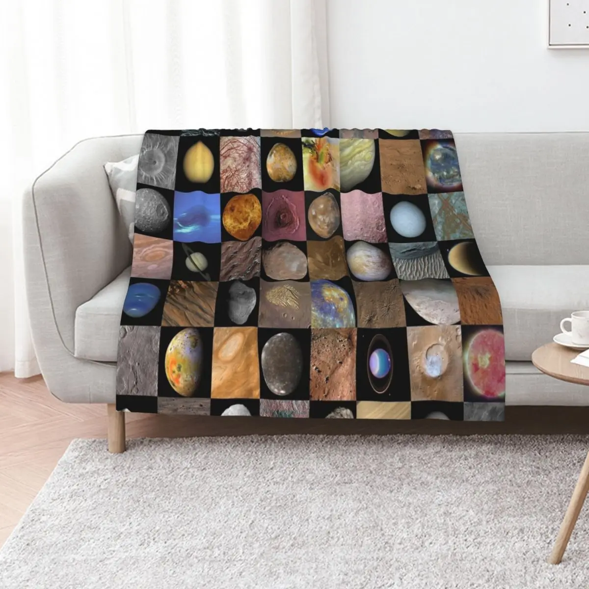 Jet Propulsion Laboratory Throw Blanket Sofa Throw Hairy Large Custom for winter Blankets