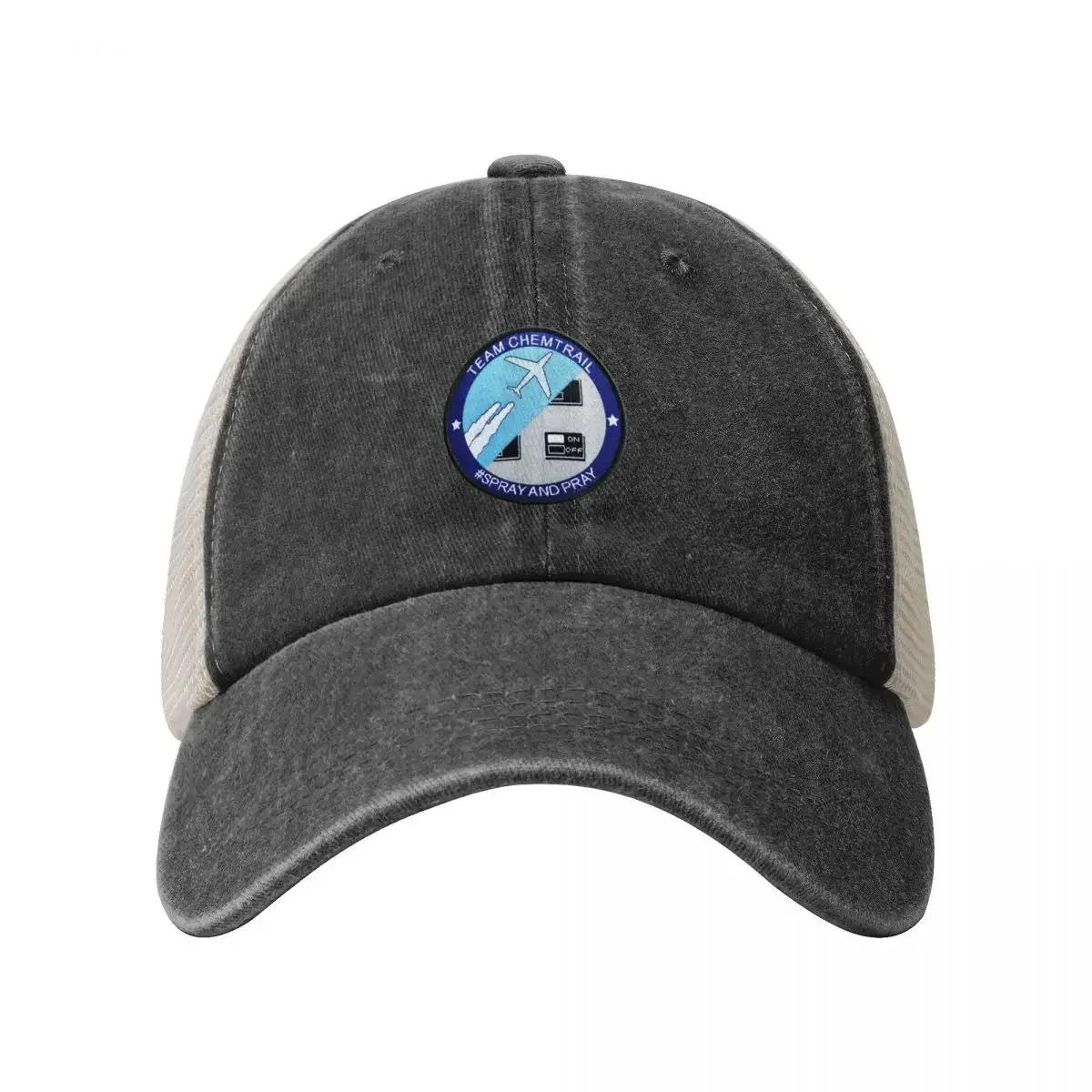 Chemtrail Logo Baseball Cap New In The Hat Beach Outing Golf Hat Women Men's