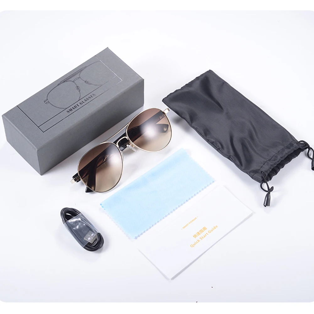 

MZ03 Smart Glasses Al Intelligent BT Audio Glasses Navigation Voice Assistant Driving Smart Wearable Headset Women