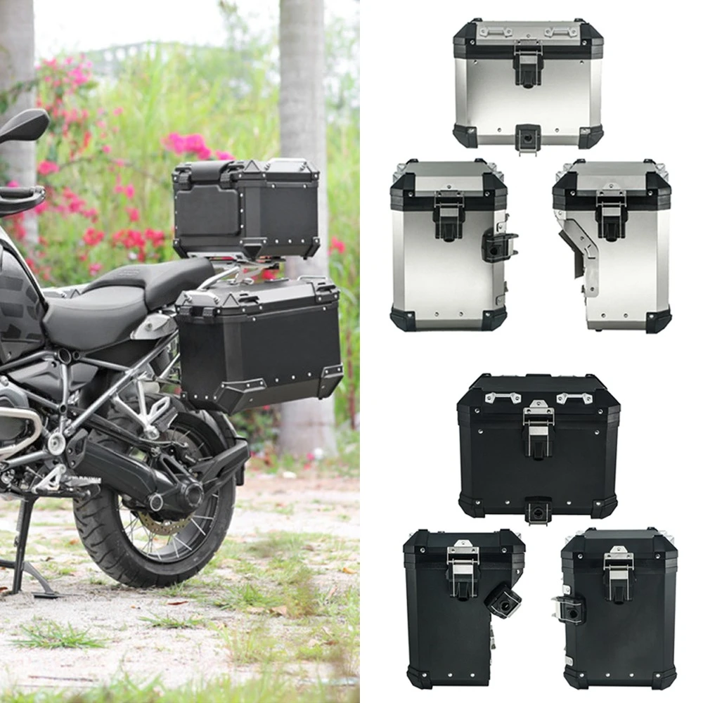 For BMW R1200GS LC ADV R1250GS Adventure 2013-2024 F750GS F850GS 2018-2024 Motorcycle Rear Luggage Box Saddlebag Top Case Trunk