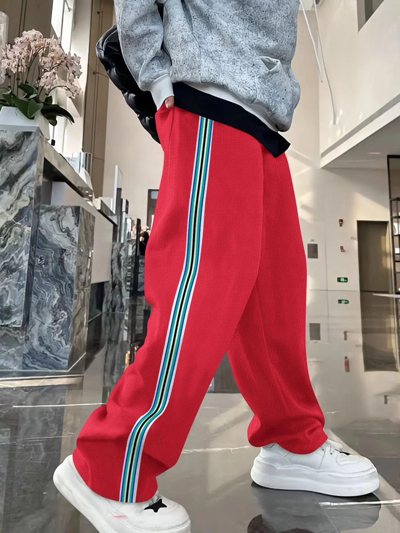 Men's jogging Pants Baggy Pants neutral breathable baggy outdoor pants fashion design jogging pants 2025 new sweatpants