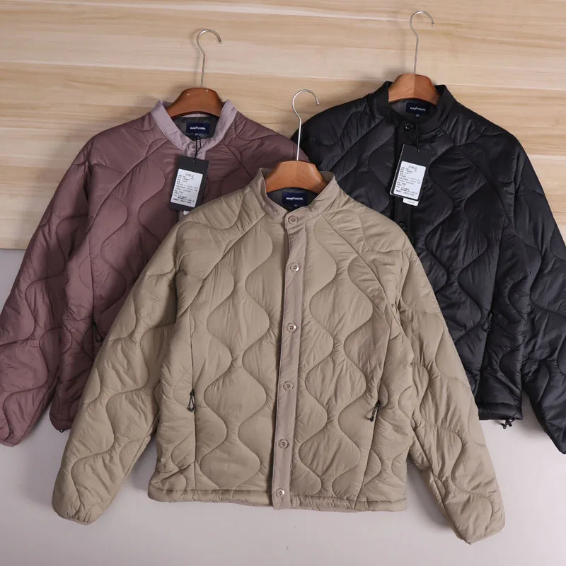 

Men's Outdoor Casual Warmth Cotton Jaet Anti-scratch Wear-resistant Water-resistant Retro Leisure Gourd Pattern Basting Cot...