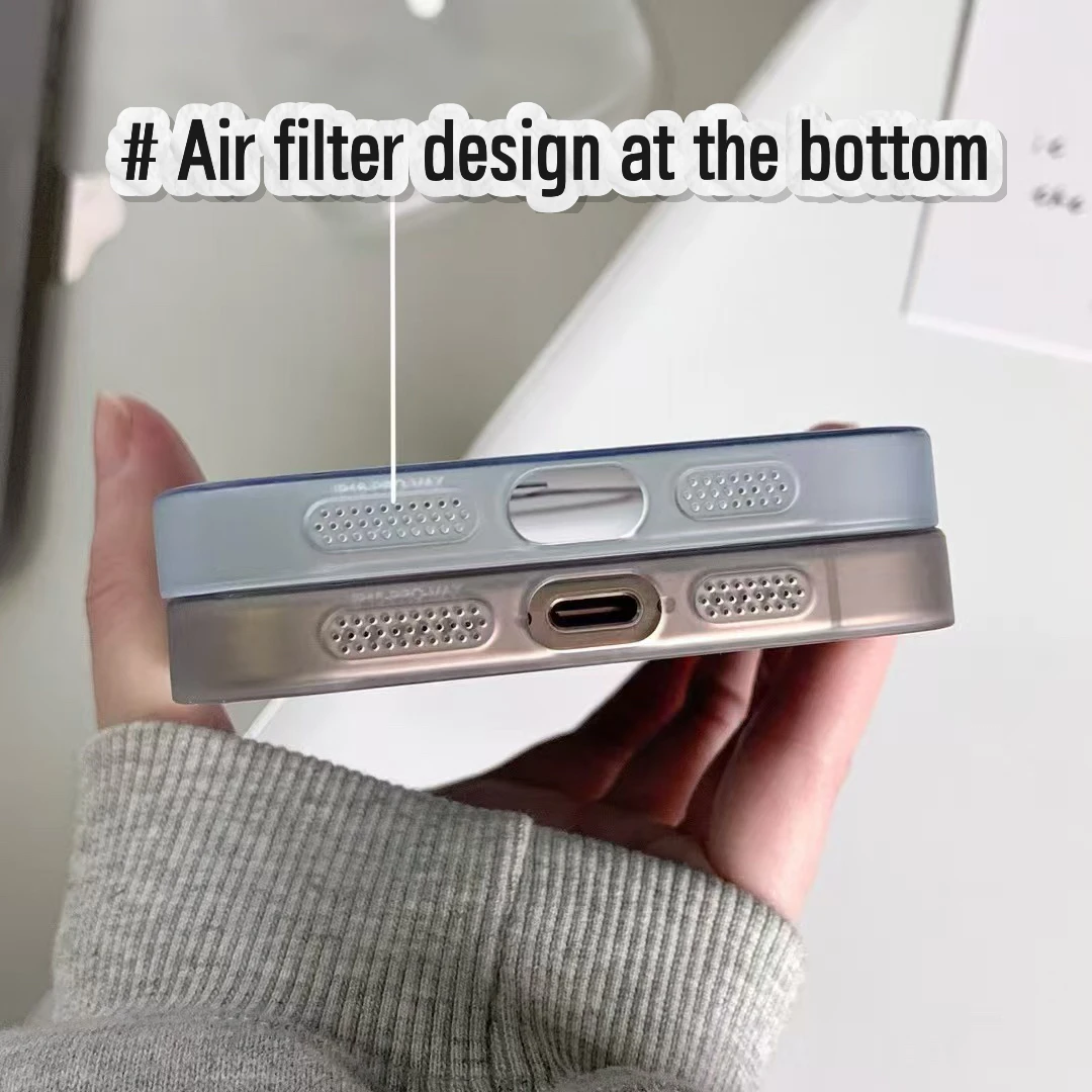 Matte Ultra-Thin for Magsafe Magnetic Case For iPhone 16 15 14 13 12 Pro Max Plus Full PC Hard Translucent Wireless Charge Cover