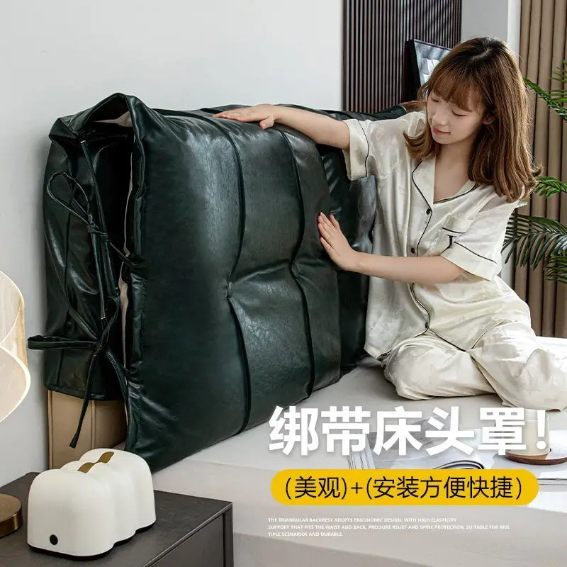 cream-factory-direct-sales-new-bedroom-bedside-soft-bag-cushion-simple-anti-collision-backrest-tatami-bed-pillow