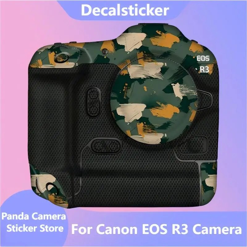 

Защитная пленка-наклейка для камеры Canon EOS R3, антицарапийное покрытие, защита корпуса, декоративная наклейка, скин для EOSR3