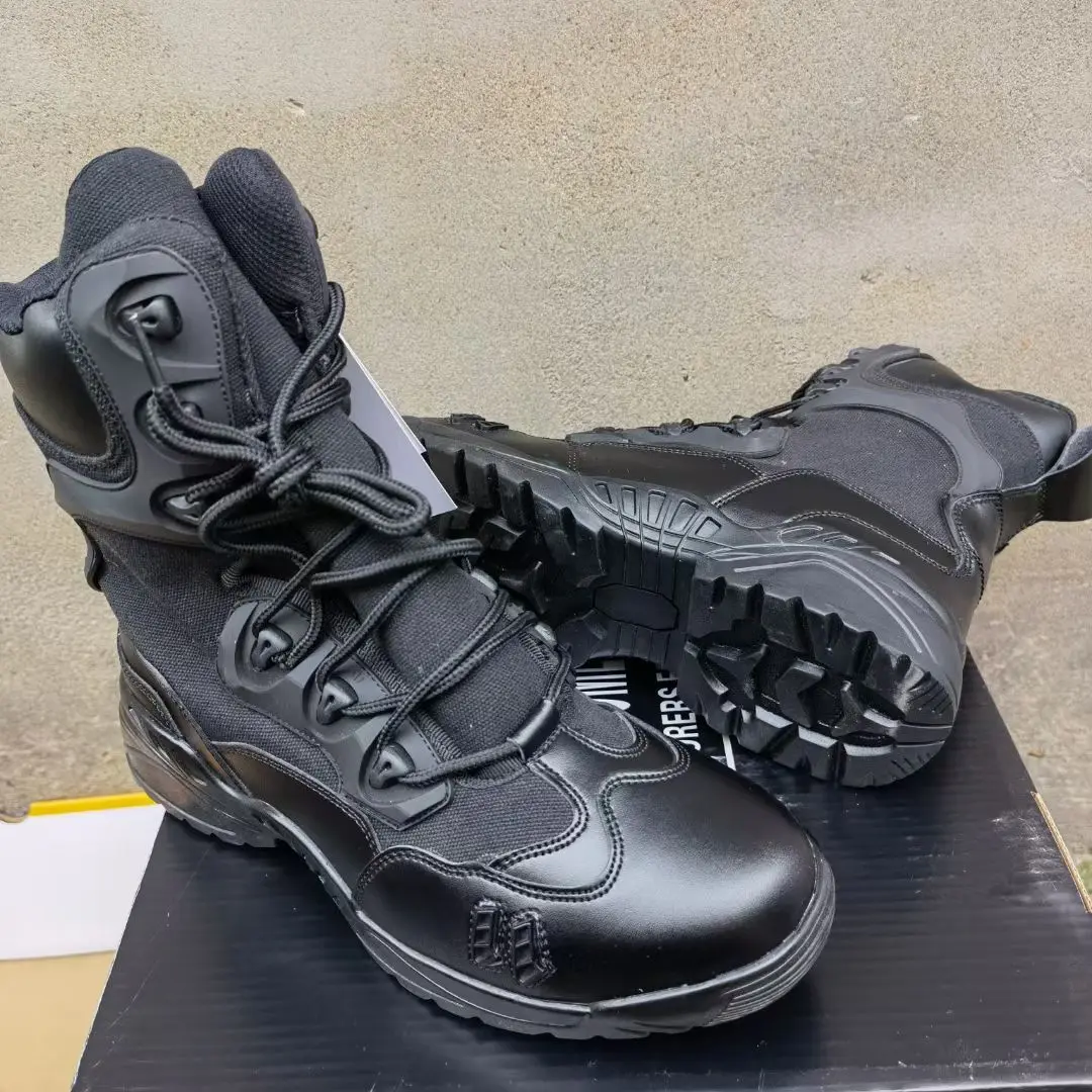 2025 New professional desert boots high quality non-slip mountaineering hiking boots Luxury high top men's hiking shoes