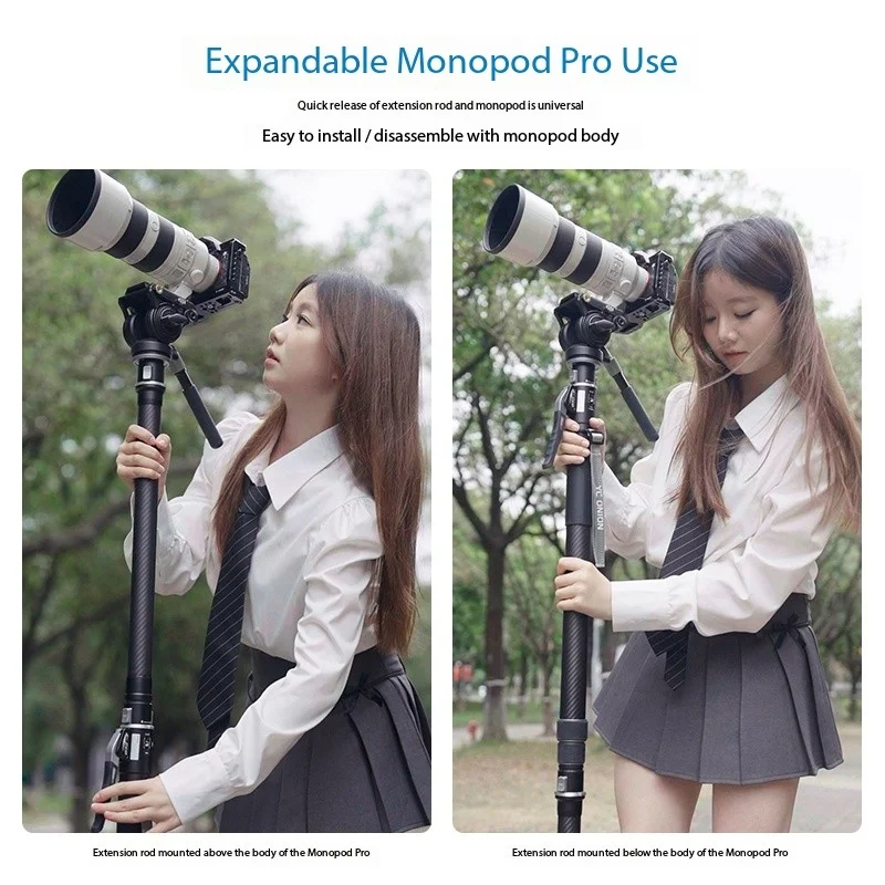 YC Onion Pineta Pro Carbon Fiber Monopod with Pedal Base