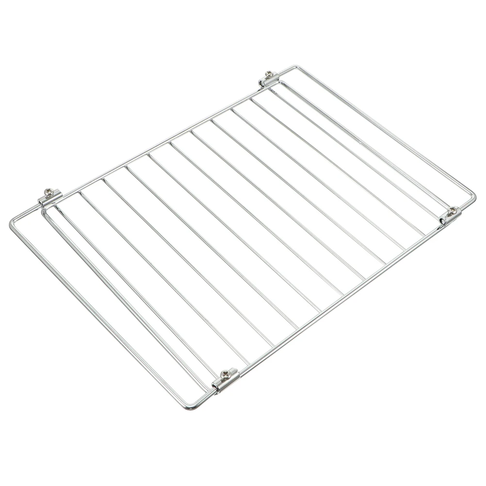 Stainless Steel Bbq Grill Rack Electric Oven Rack Non-Stick Barbecue Wire Mesh High Temperature Resistant Cooking Tool For Home
