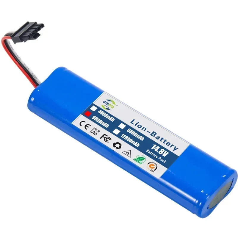 14.8V 12800mAh 100% New Original Battery Pack for VIOMI V2Pro V-RVCLMB21B STYJ02YM Robot Vacuum Cleaner