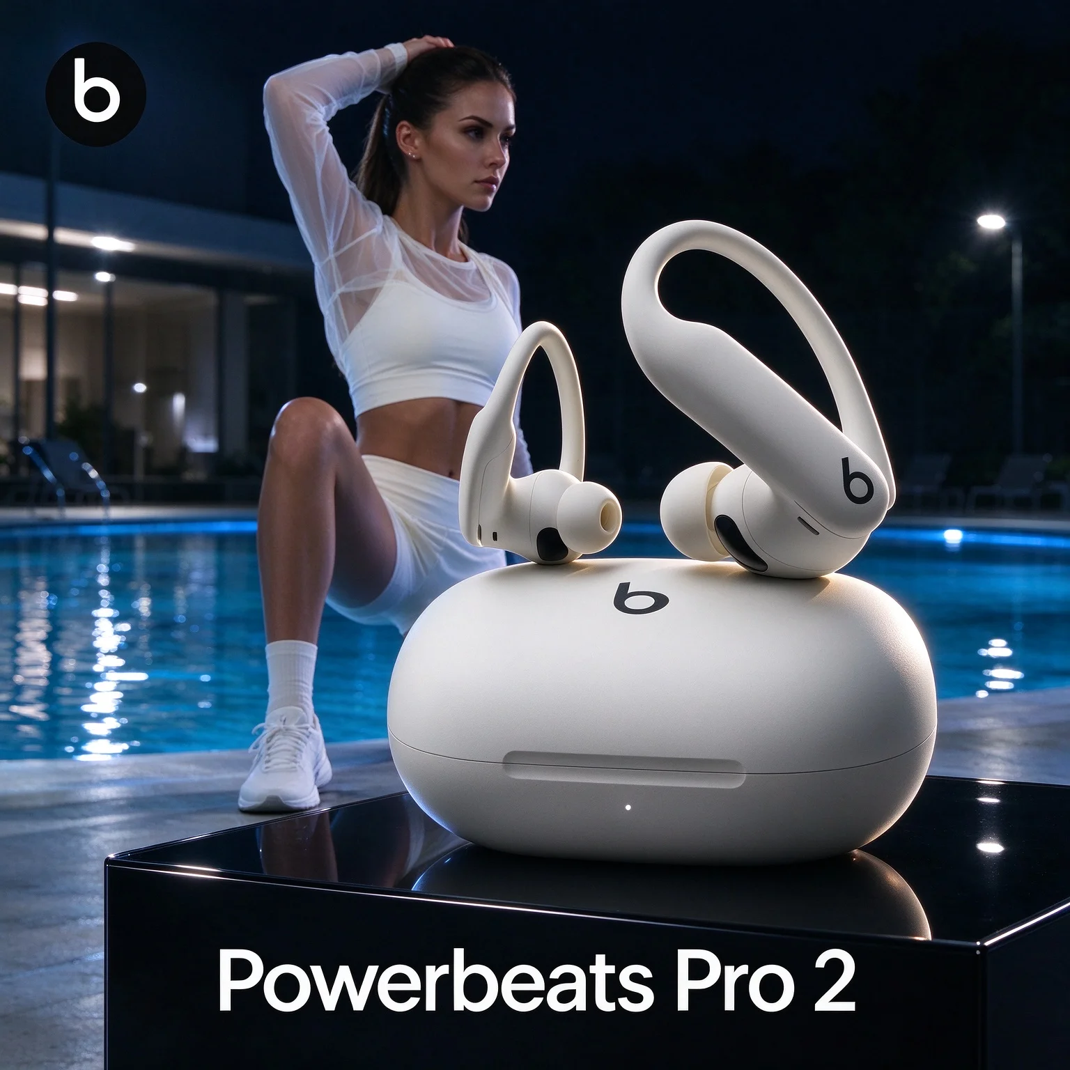 Beats Headphone Powerbeats Pro - Auriculares Bluetooth Beats Powerbeats Pro 2,