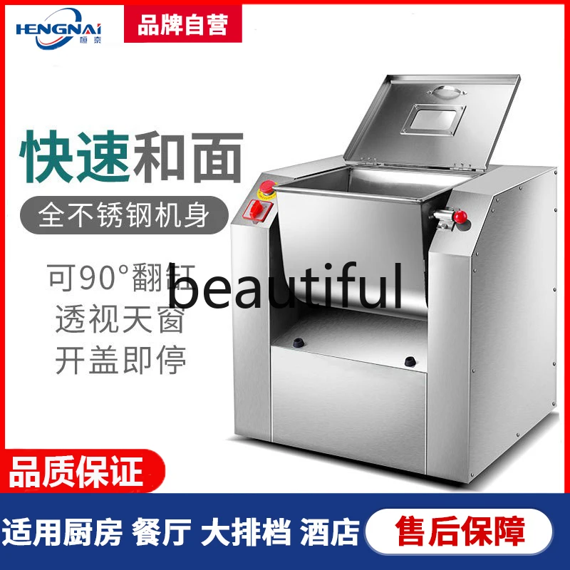 

Dough Mixer Commercial Stainless Steel Fully Automatic 15/25kg Meat Mixer