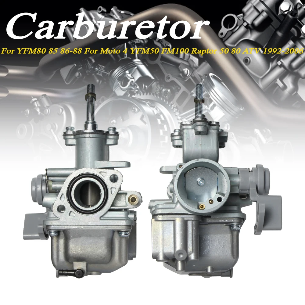 Carburetor For YFM80 1985-1988, Moto 4 YFM50 FM100, Raptor 50/80 ATV 1992-2006 Fuel System Spare Part