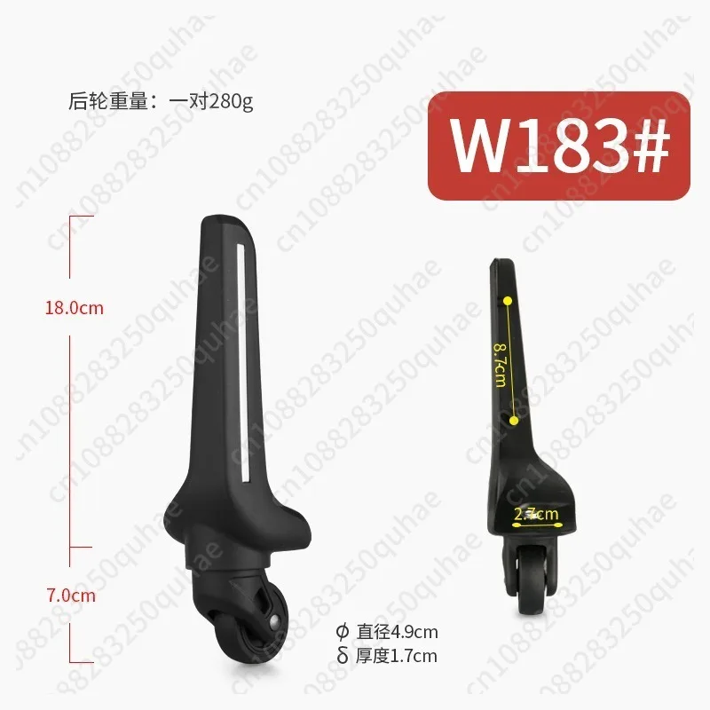 Luggage Universal Wheel, Removable Replacement Caster for Travel Suitcase Repair
