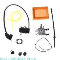41341200603/41344001301/41341410300 For FS120 FS200 FS250 FS250R FS350 Trimmer Brushcutters Carburetor Kit Ignition Coil