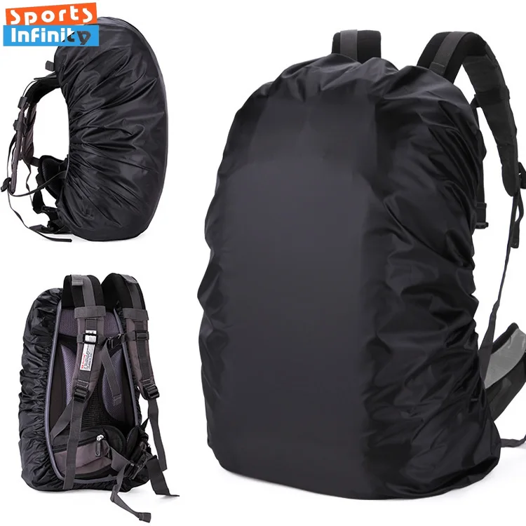 20-80l mochila à prova de poeira capa de chuva portátil ultraleve sol chuva proteger para caminhadas ao ar livre mochila capa à prova dwaterproof água