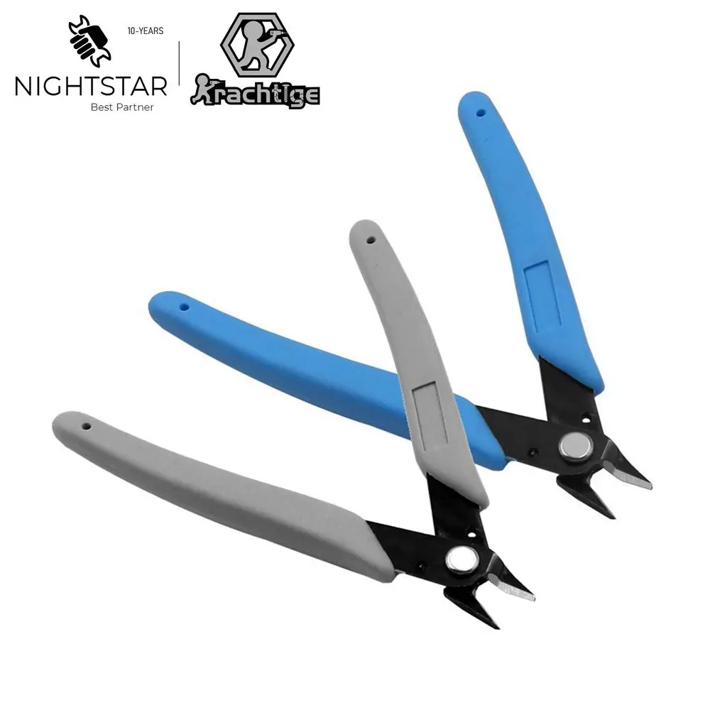 Electric Wire Cutter Pliers Shears Diagonal Side Mini Cutting Pliers Nippers 125mm for Woodworking Tools