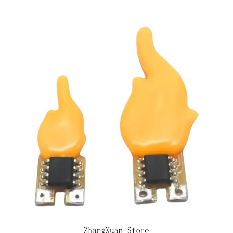 

5шт светодиодные мигающие свечи украшения для вечеринок аксессуары для лампочек 3XUF