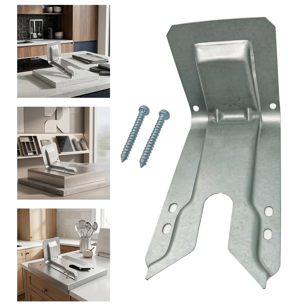 Anti Tilt Bracket WB02K10254 WB02K10020 Zinc Plated Silver For GE Stove Oven Safety Replacement Part