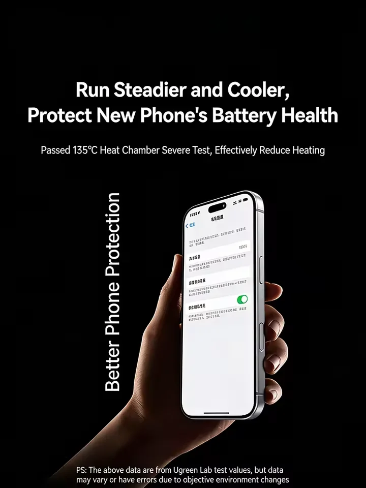 UGREEN Ultra Slim Magnetic Wireless Power Bank 5000mAh 20W Fast Charging Portable 15W Charger Battery for iPhone