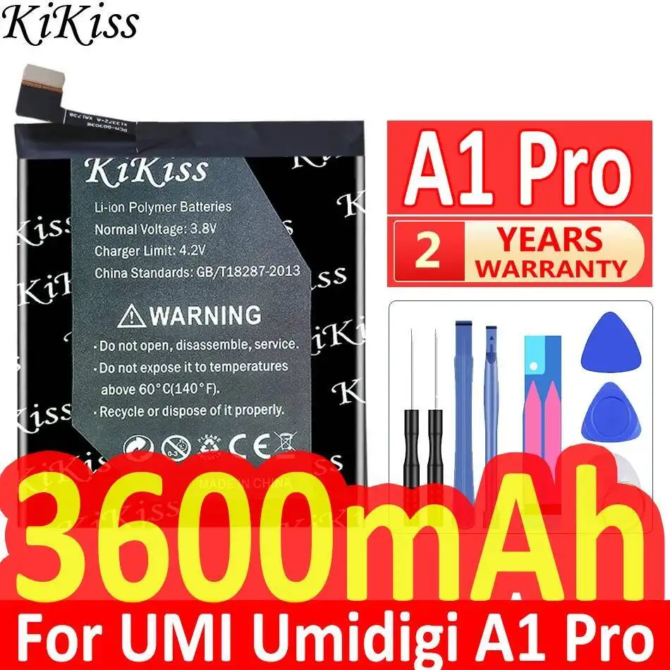 

3600Mah Mobile Phone Battery High Capacity For Umidigi Umi A1 Pro Long-Lasting Performance