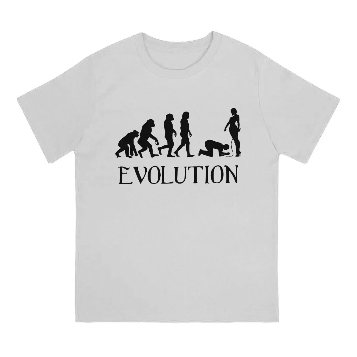 Femdom Evolution Fitted Scoop Unique Polyester TShirt BDSM Top Quality Creative Gift Clothes  T Shirt Stuff