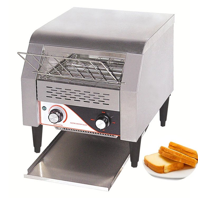 Tostadora eléctrica para bollos de hamburguesas, tostadora para bollos de hamburguesas a bajo precio para desayuno en hotel