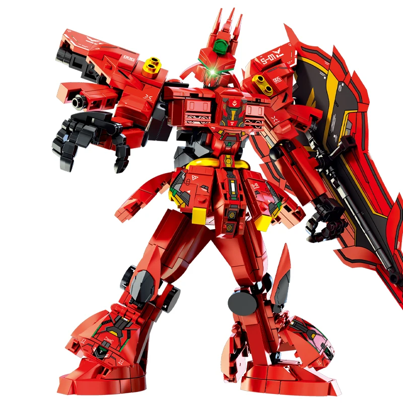 DIY MOC Transforming Building Set Collectible Transformation Mech Robot and Truck Building Block Set, Toys Gifts for Boys Kid