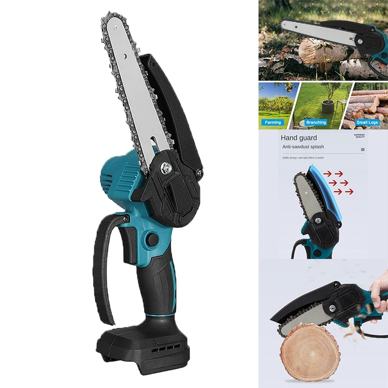 Cordless Electric Chain Saw Cordless Logging Orchard Electric Pruner For Makita 18V Battery(Without Battery)