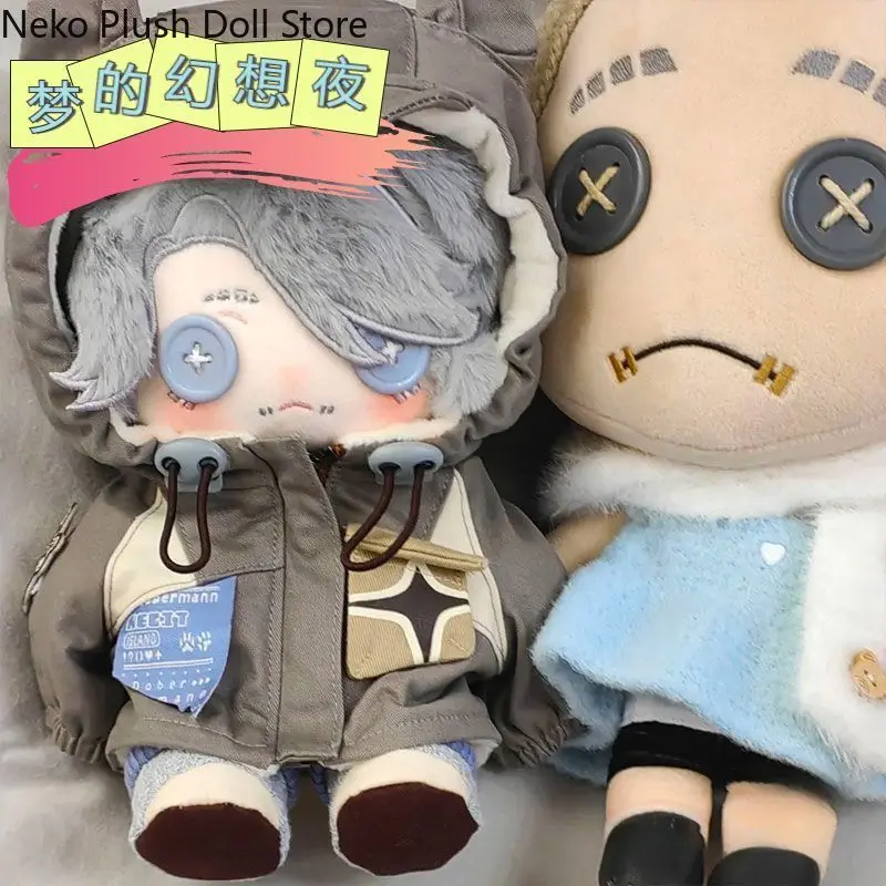 

Identity V Ezop Carl Game 20 см, милая мягкая плюшевая кукла, тело, косплей, мультяшное платье, игрушки, фигурки, куклы, подарок