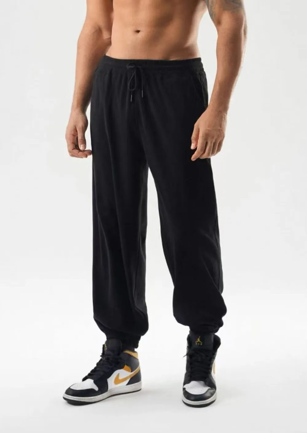 Men's jogging pants baggy pants neutral breathable baggy outdoor pants fashion design jogging pants 2025 new sweatpants