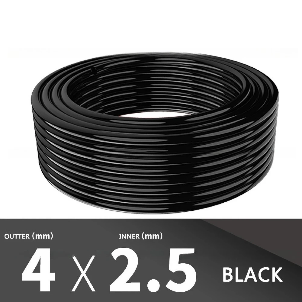 10M PU Polyurethane Pneumatic Air Hose Tube 4‑16mm OD Flexible Air Pipe for Air Compressor Pneumatic System Connection