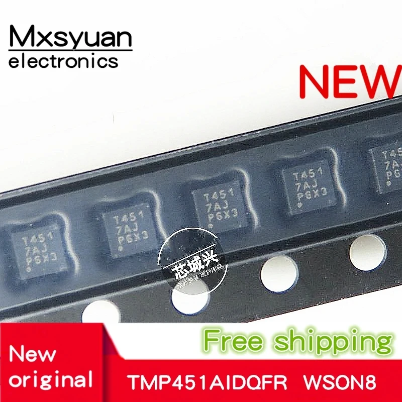 Bộ 5 ~ 50 Cái/lốc TMP451AIDQFR TMP451AIDQFT T451 WSON8 Mới Ban Đầu Còn Hàng