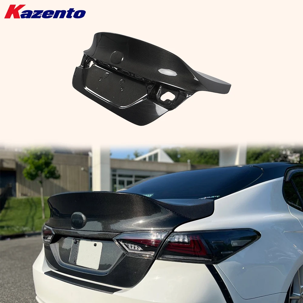 

For Toyota Camry XV70 2018-23 8th Gen Carbon Fiber Rear Ducktail Trunk Boot Lid