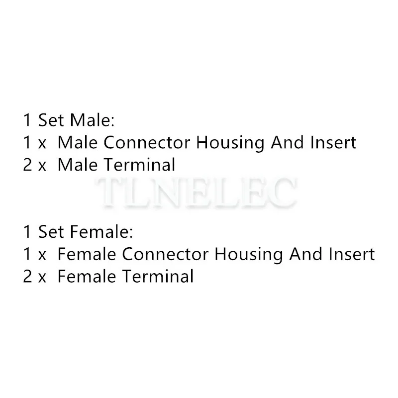90980-10341 90980-11491 6.3 مللي متر 3 دبوس ذكر أنثى مقاوم للماء سلك السيارات موصل جولة المولد التوصيل لسيارة ميتسوبيشي