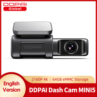 DDPAI Dash Cam Mini 5 4K 2160P HD DVR Car Camera Hidden Android Wifi Auto Drive Vehicle Video Recorder