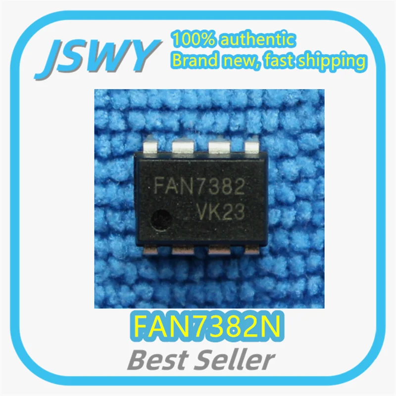 

(5/50pcs) FAN7382N FAN7382 DIP-8 LCD Power Management IC Brand New Genuine Electronics