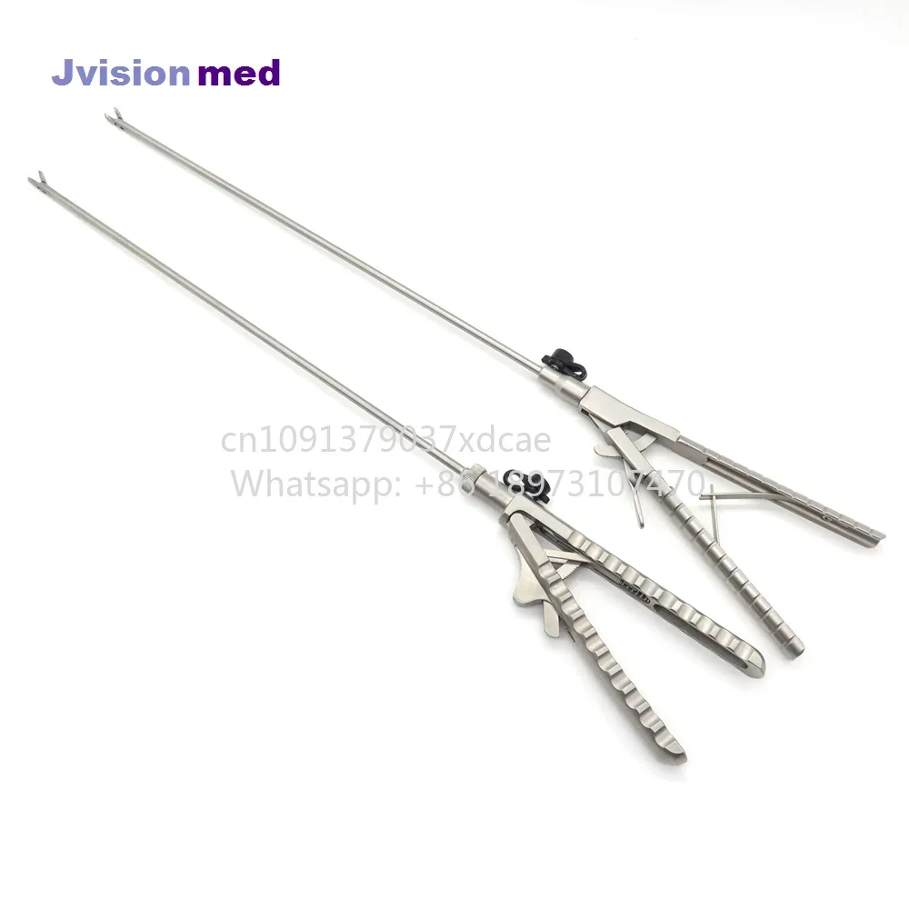2026 NEW Φ5 X 330 MM Laparoscopic .Holder Forceps Staight&Left Curved
