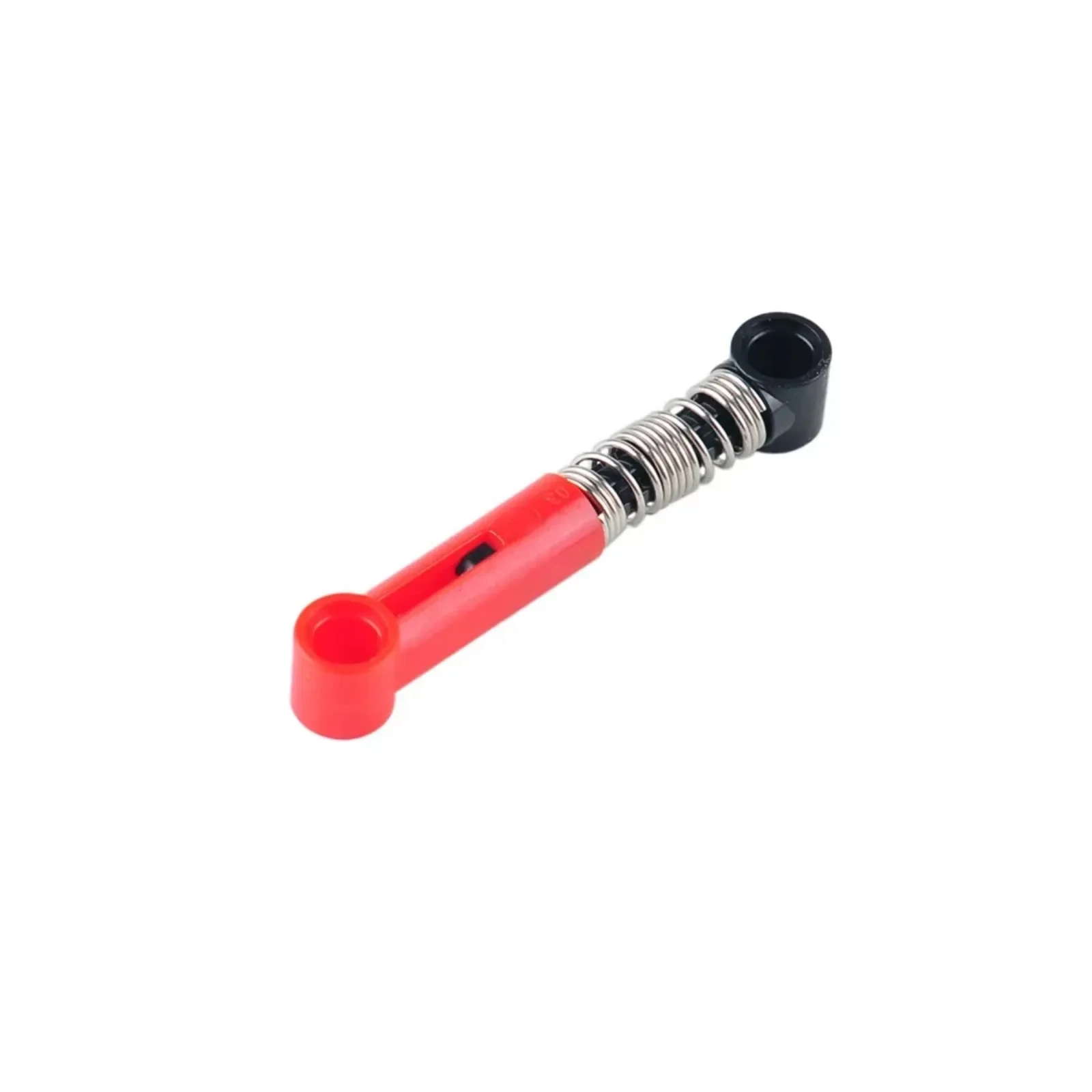4PCS/8PCS Red Shock Arm High-Tech Building Blocks Parts ABS Suspension Spring Bricks for 76537 76138 Model Construction Toy