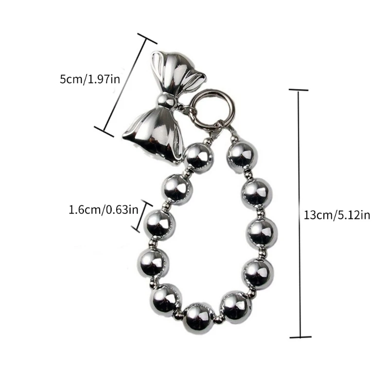 Sophisticated Butterfly Bag Pendant Stylish Bowknot Keychain Phone Charm Keyring for Handbags Cellphones and Key Chains image 6