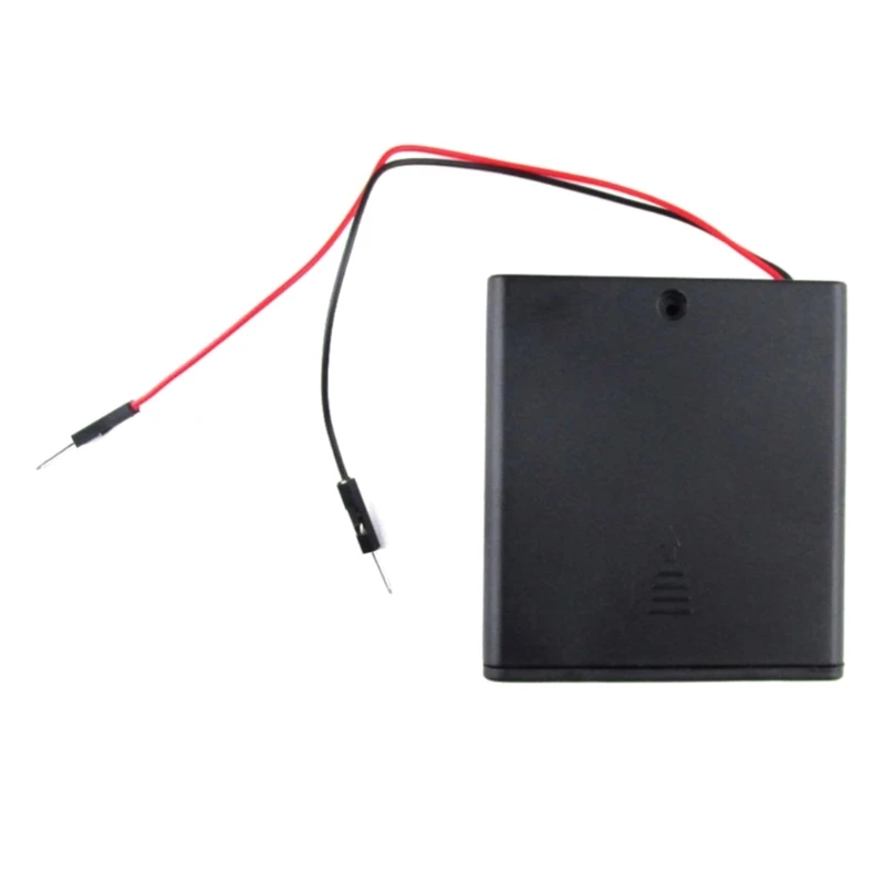 Чехол для батарейного отсека типа АА, сменный держатель для батареи типа АА с переключателем включения/выключения, дропшиппинг