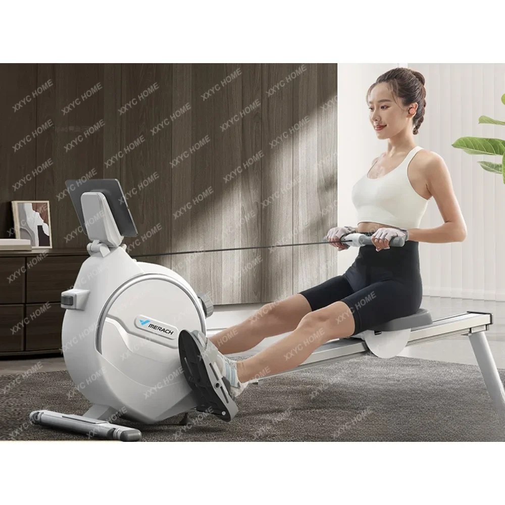 

Rowing Machine Indoor Home Fitness Mute Smart Magnetic Resistance Rowing Machine Sports Magnetic Control Home