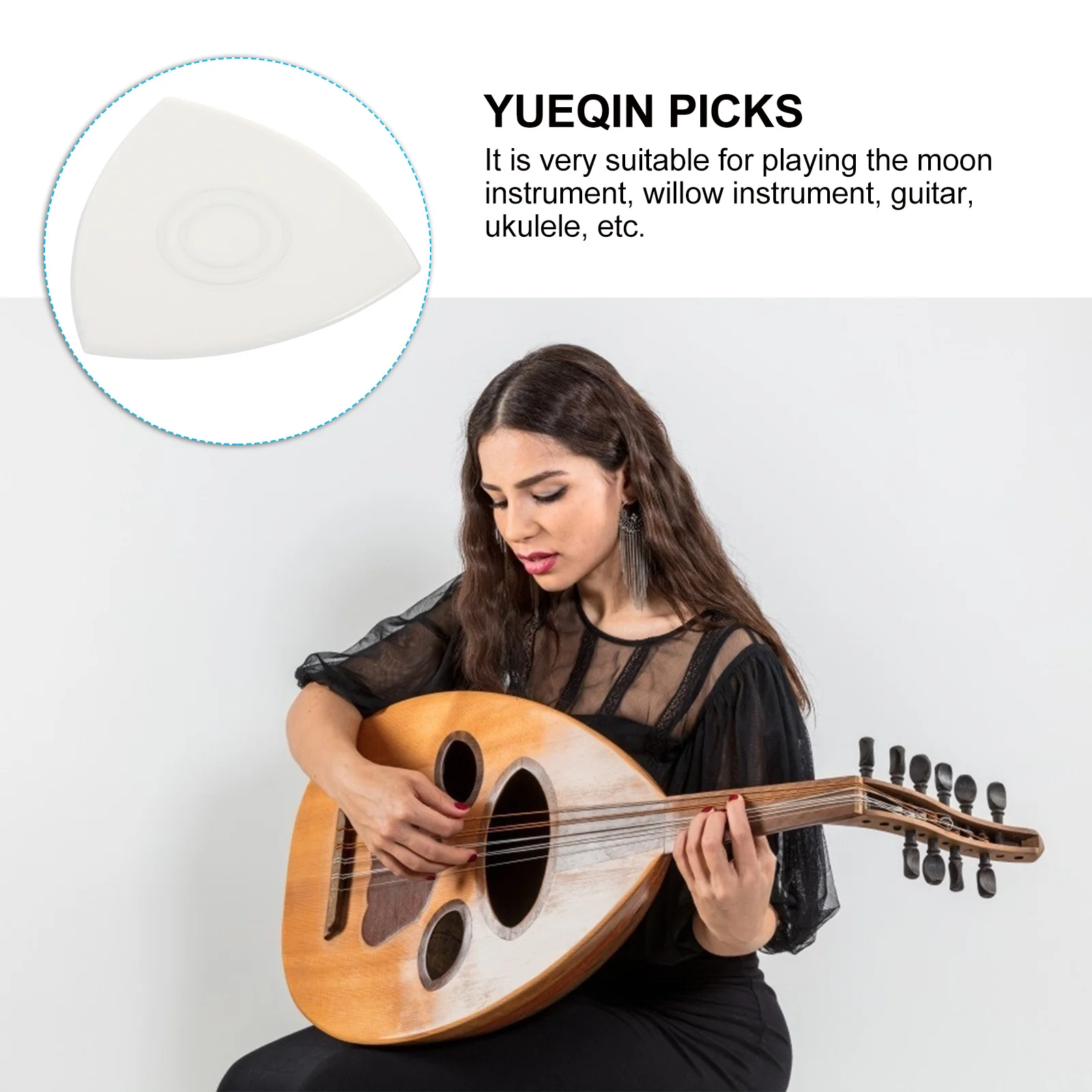 

nylon plectrums ukulele replacement picks professional Yueqin picks Liuqin plectrums guitar picks