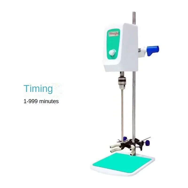 100W Powerful electric Digital display laboratory overhead mixer Laboratory Precision time-increasing electric